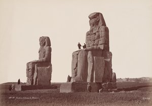 Tebe, Colossi di Memnon (Tebe, Colossi di Memnon), anni 