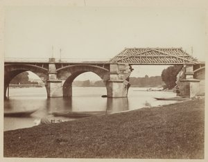 Le Pont de Saint Cloud dopo la guerra franco-prussiana