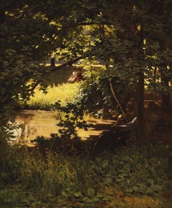 Una Giornata Estiva sul Fiume da Henri Biva