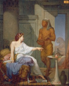 Cleopatra e la sua schiava da Henri Blaise Francois Dejussieu