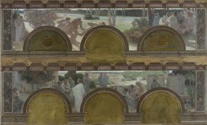 Schizzo per il salone d