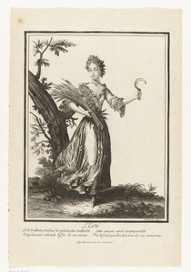 Estate (Personificazioni delle quattro stagioni) da Henri Bonnart (possibly)