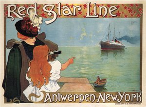 Red Star Line da Henri Cassiers