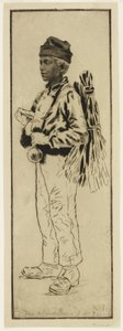 Lo spazzacamino, c.1890 da Henri Charles Guérard