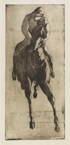 Il cavallo da corsa da Henri Charles Guérard