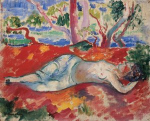 Una donna dormiente La Femme Endormie, 1906