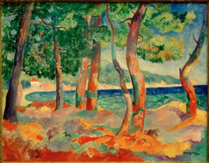 La pineta a Cavalière da Henri Charles Manguin
