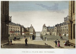 Place des Victoires - Parigi da Henri Courvoisier Voisin