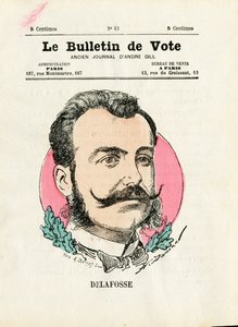 Ballot 2a serie, Satirico a colori: Delafosse - Illustrazione di Henri Demare