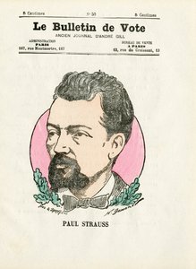 Ballot 2a serie, Satirico a colori: Strauss Paul - Illustrazione di Henri Demare