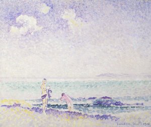 Bagnanti, 1906 da Henri Edmond Cross