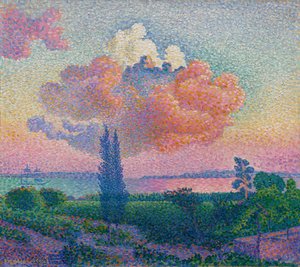 La nuvola rosa da Henri Edmond Cross