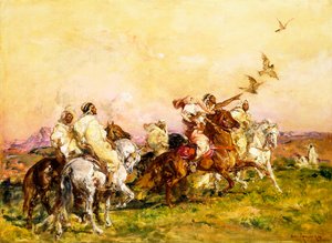 La festa della caccia con il falcone
