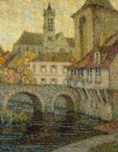 La Porte de Bourgogne, Moret da Henri Eugene Augustin Le Sidaner