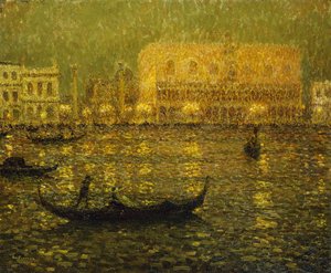 Il Palazzo Ducale da Henri Eugene Augustin Le Sidaner