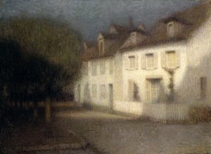 La casa, 1900 da Henri Eugene Augustin Le Sidaner