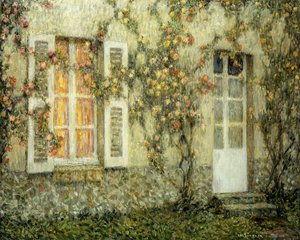 La Casa delle Rose da Henri Eugene Augustin Le Sidaner