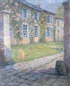 La Casa delle Rose a Versailles da Henri Eugene Augustin Le Sidaner