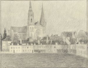 Vista su Chartres