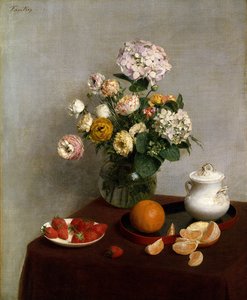 Fiori e frutta da Henri Fantin-Latour