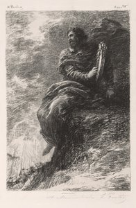 Harolde nelle montagne da Henri Fantin-Latour