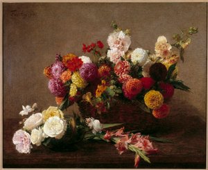 Ecco i fiori di mezza estate da Ignace Henri Jean Fantin Latour