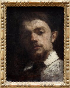 Ritratto di Henri Fantin Latour (1836-1904), pittore francese, autoritratto da Ignace Henri Jean Fantin Latour