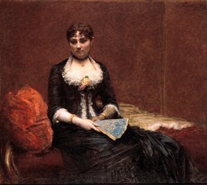 Ritratto di Madame Léon Maître da Henri Fantin-Latour