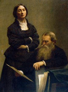 Ritratto di M. e Mme Edwards da Ignace Henri Jean Fantin Latour
