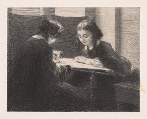Le ricamatrici da Henri Fantin-Latour