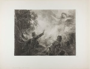 La fata delle Alpi, prima tavola da Henri Fantin-Latour