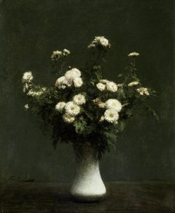 Vaso di crisantemi da Henri Fantin-Latour