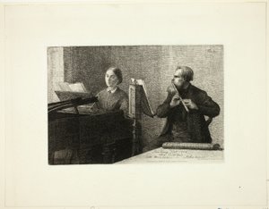 Un pezzo di Schumann da Ignace Henri Jean Fantin Latour