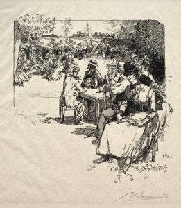 Ballo al Point-du-Jour da Ignace Henri Jean Fantin Latour