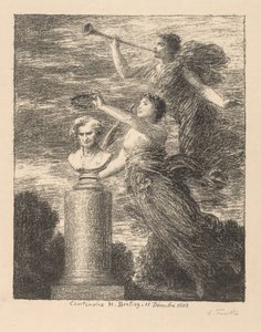 Centenario di Hector Berlioz da Ignace Henri Jean Fantin Latour