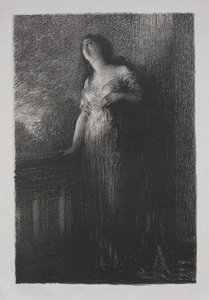Confidando nella Notte da Ignace Henri Jean Fantin Latour