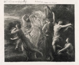 Danza dei Troiani da Ignace Henri Jean Fantin Latour