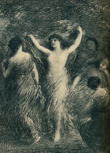 Danseuses, c1900 da Ignace Henri Jean Fantin Latour