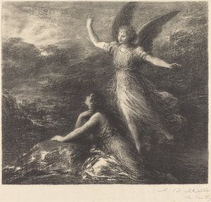 Debutto da "Paradiso e il Peri" (2ª lastra) da Ignace Henri Jean Fantin Latour