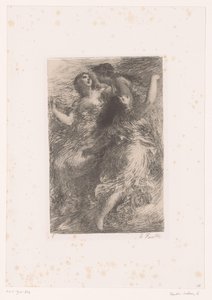 Tre figlie del Reno giocano sul fondo del Reno da Ignace Henri Jean Fantin Latour