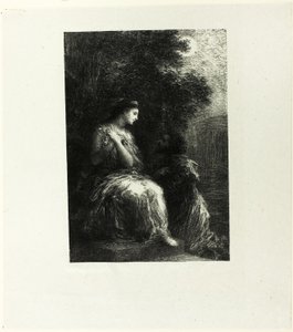 Duetto dei Troiani, settima tavola da Ignace Henri Jean Fantin Latour