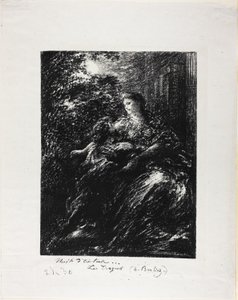 Duetto dei Troiani, sesta lastra da Ignace Henri Jean Fantin Latour