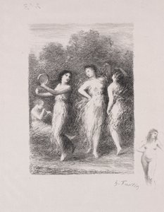 La giovane malata da Ignace Henri Jean Fantin Latour