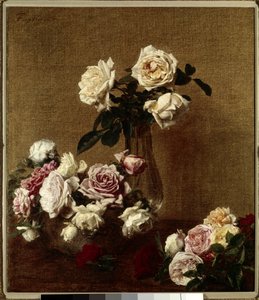 Le rose da Ignace Henri Jean Fantin Latour
