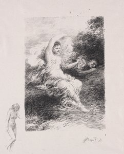 Lidè da Ignace Henri Jean Fantin Latour