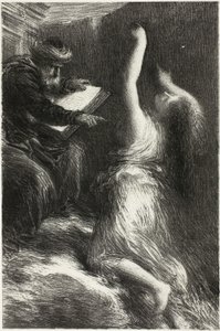 Parsifal, Atto II: Evocazione di Kundry da Ignace Henri Jean Fantin Latour
