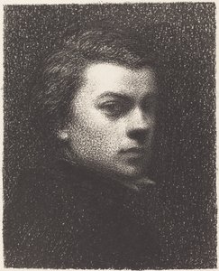 Autoritratto a diciassette anni da Ignace Henri Jean Fantin Latour