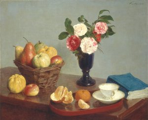 Natura Morta da Ignace Henri Jean Fantin Latour