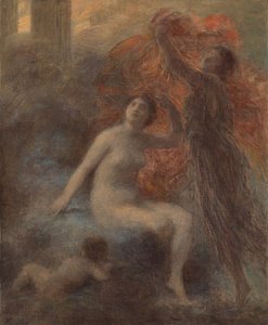 Il Palazzo di Aurora da Ignace Henri Jean Fantin Latour