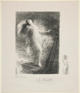 La giovane tarantina da Ignace Henri Jean Fantin Latour